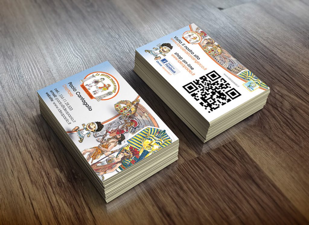 Biglietti da visita - La Nostra Storia in Gioco