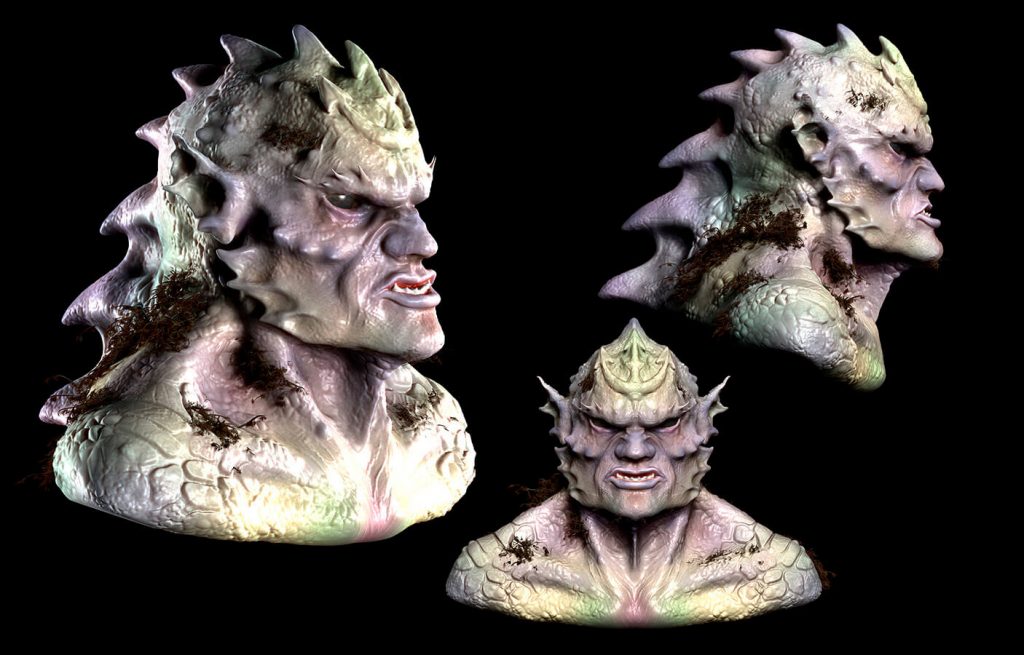 Uomo Pesce - 3D Design